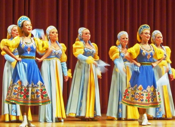 Russian dance troupe performing at Festivalna dvorana Bled